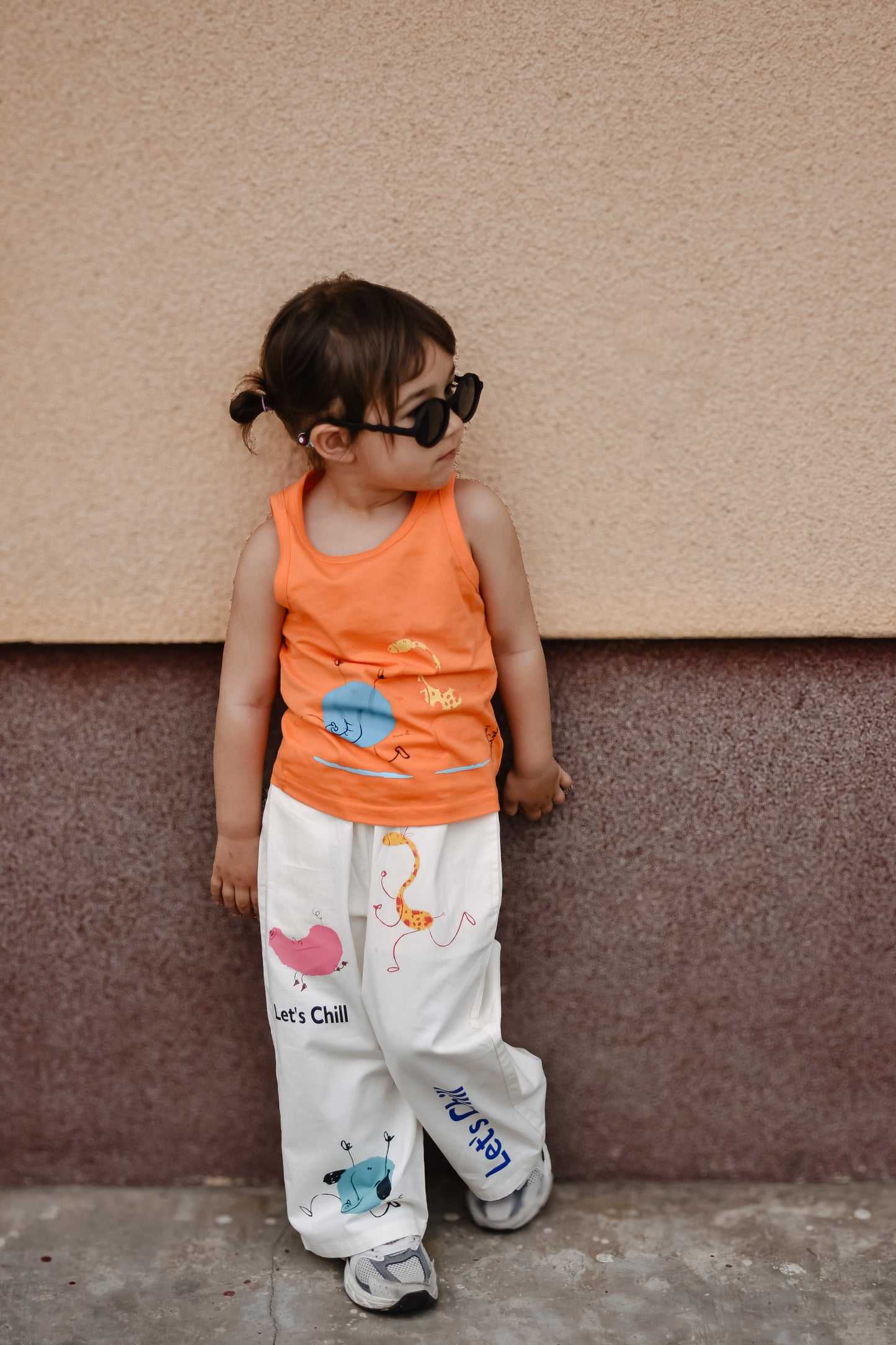 Let's Chill 2025 SS Julian Charlton's illustrated Pants / Shorts