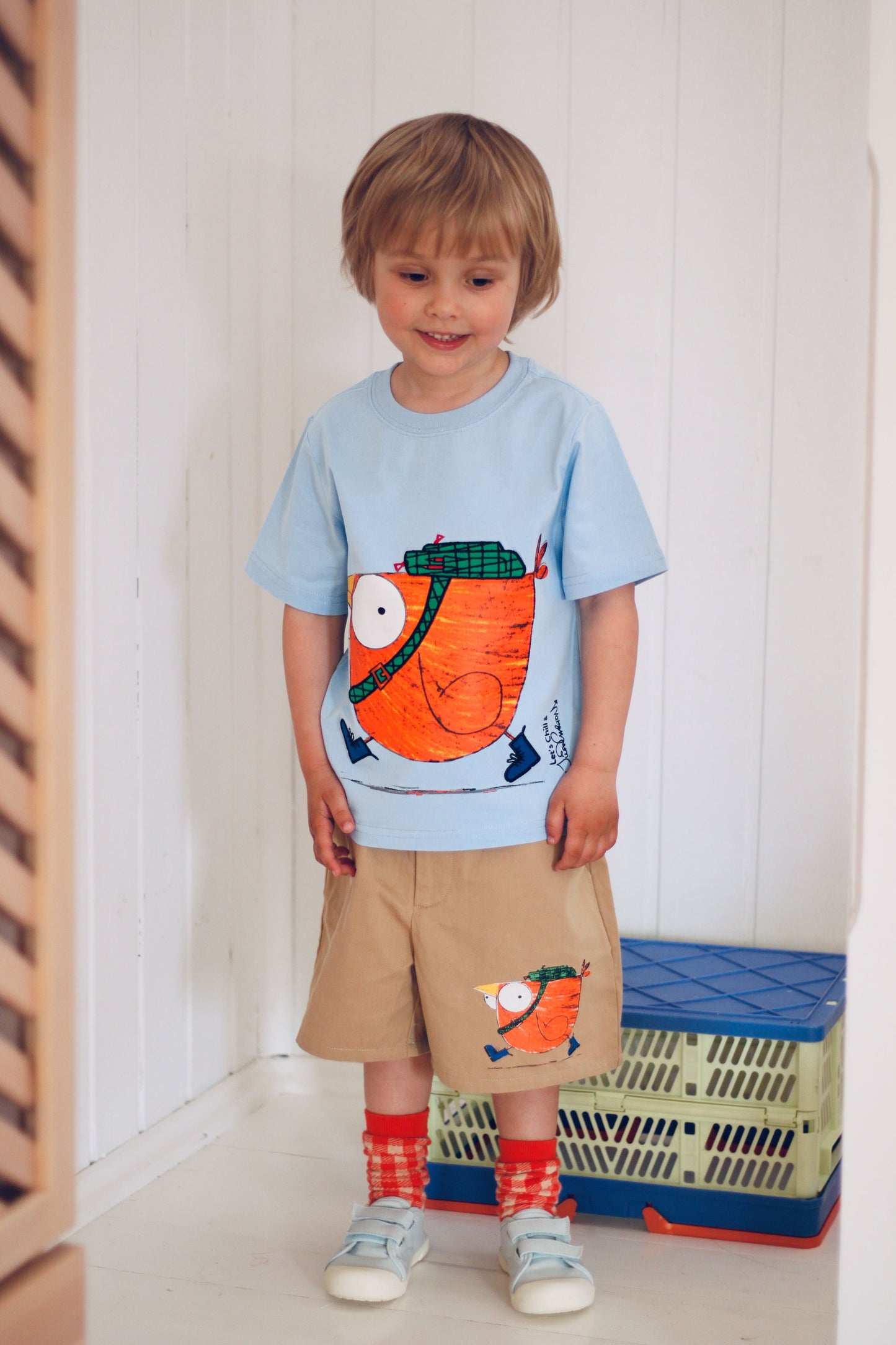 Let's Chill 2025 SS Julian Charlton's illustrated Pants / Shorts