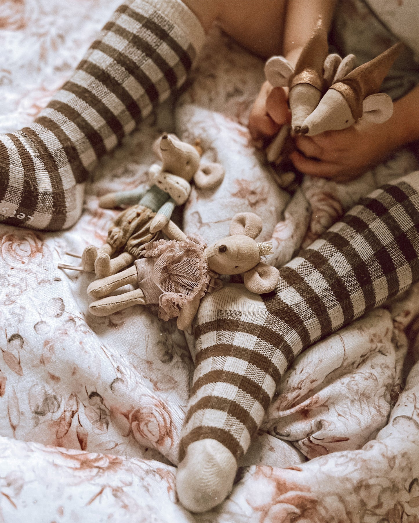 Vintage Check Socks