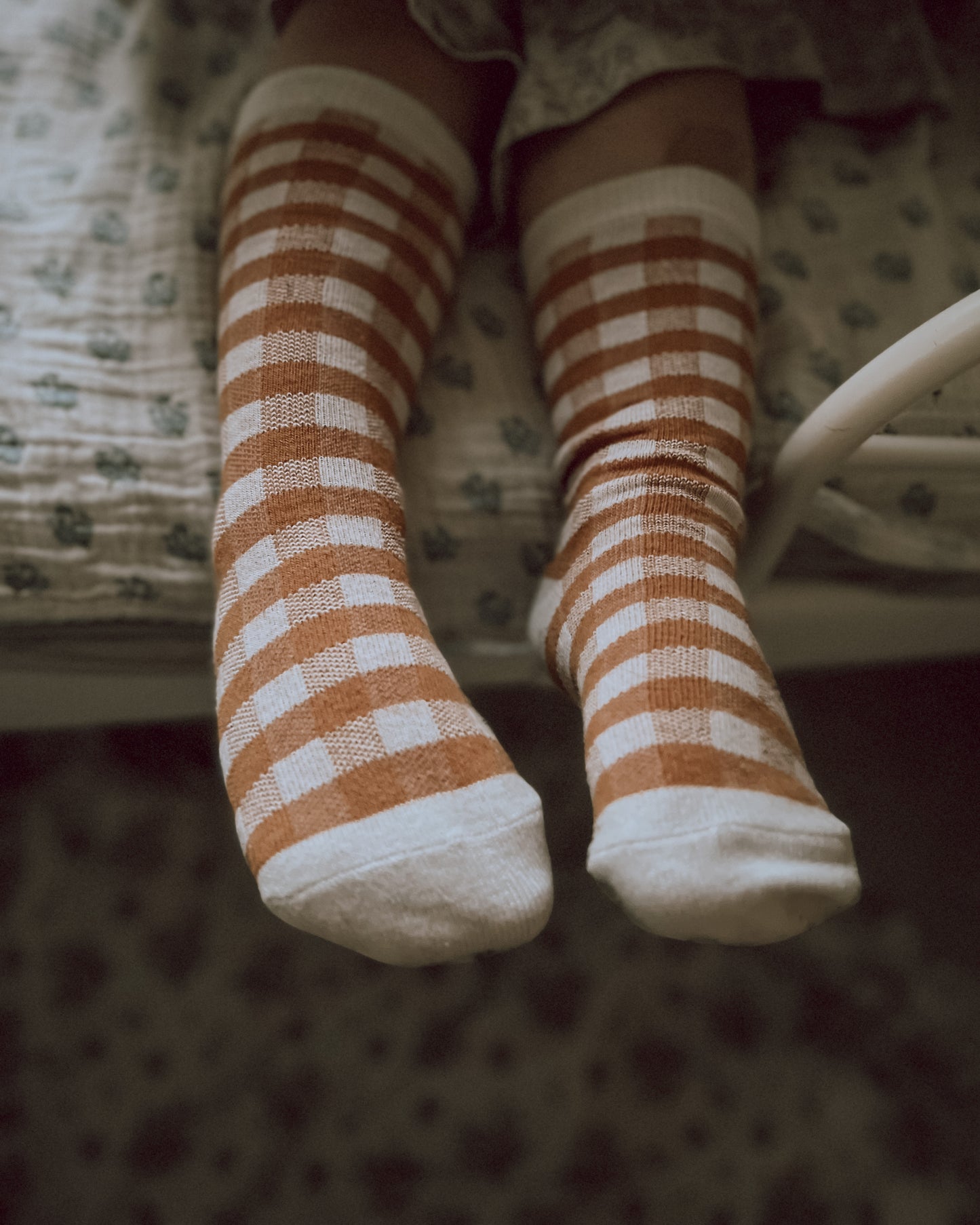 Vintage Check Socks