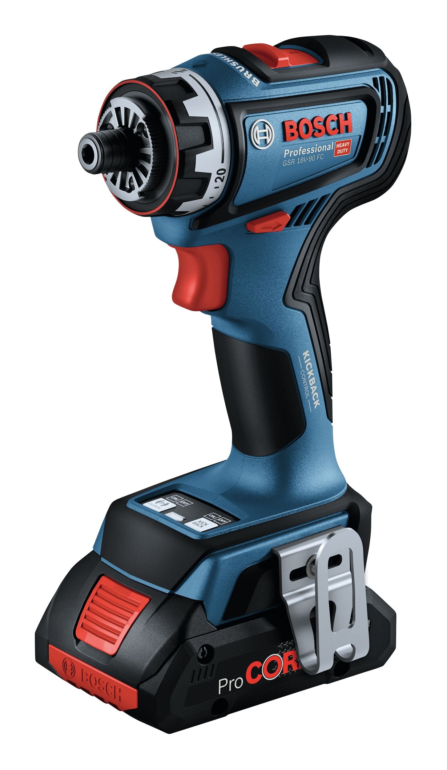 Bosch Professional Akku-Bohrschrauber GSR 18V-90 FC Ohne Akku mit GFA 18-E - in L-BOXX 136