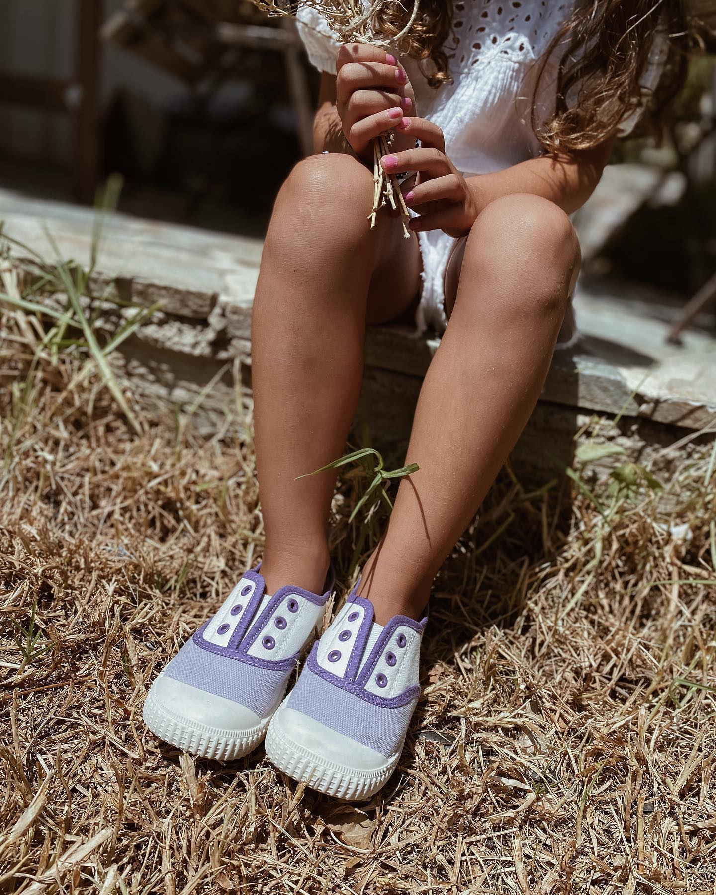 Slip-on Sneakers Lilac